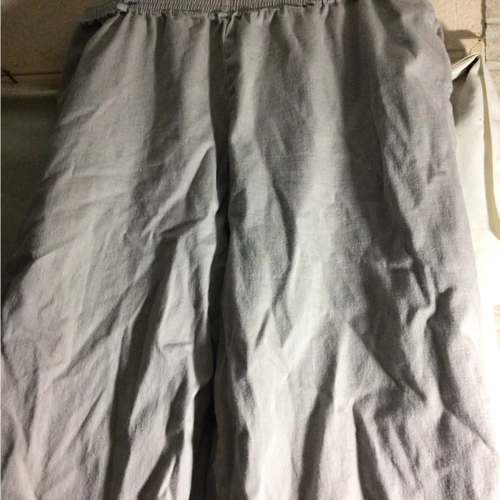 Classic Woman’s Light Beige  Elastic-Waist Pants